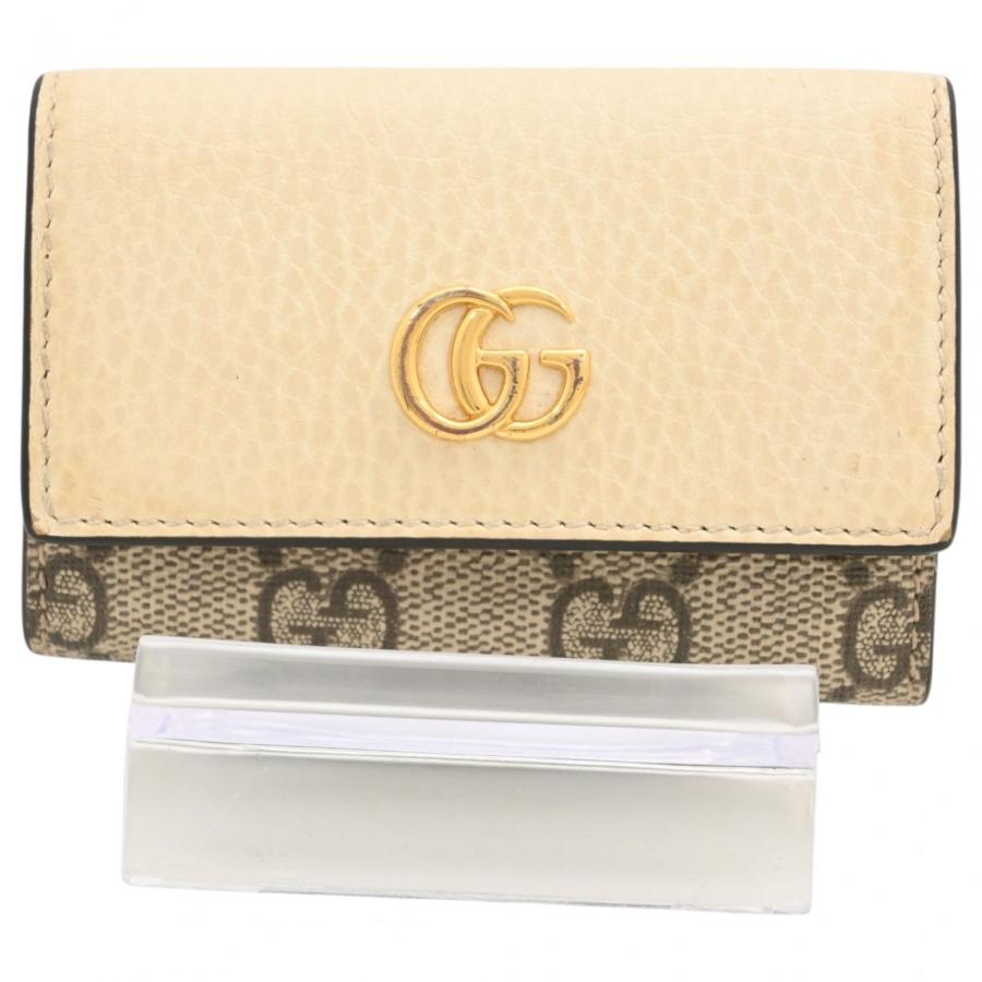 GUCCI（グッチ） 【中古】グッチ GGマーモント 6連キーケース レザー B