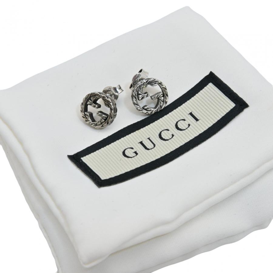 GUCCI（グッチ） 【中古】グッチ インターロッキングG ロゴ アラベスク
