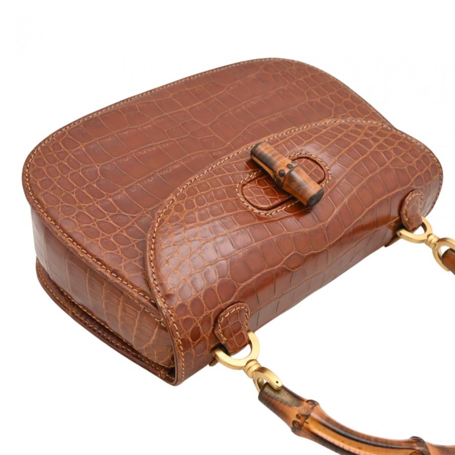 GUCCI（グッチ） 【中古】グッチ バンブー ハンドバッグ スモール