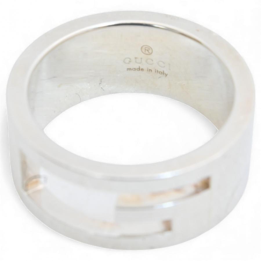 Gucci シルバーリング 葉模様 Gucci シルバーリング 葉模様