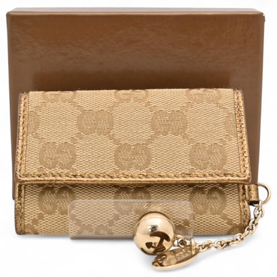 GUCCI（グッチ） キーケース GGキャンバス 6連 Bランク gu5409vv
