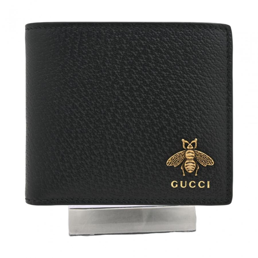 GUCCI（グッチ） 【中古】グッチ アニマリエ 二つ折り財布 ビー 蜂