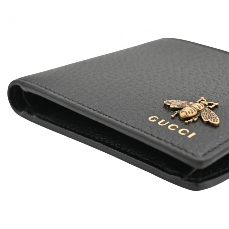 GUCCI（グッチ） 【中古】グッチ アニマリエ 二つ折り財布 ビー 蜂