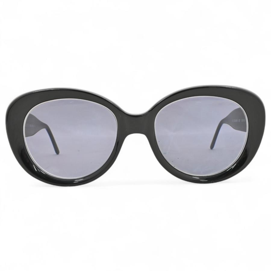 GUCCI グッチ GG ロゴ キャットアイ サングラス ブラック Aランク  