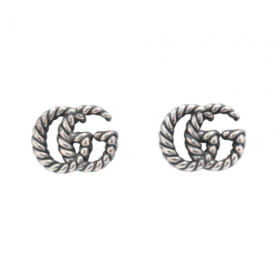 GUCCI（グッチ） 【中古】グッチ インターロッキングG ピアス Ag925