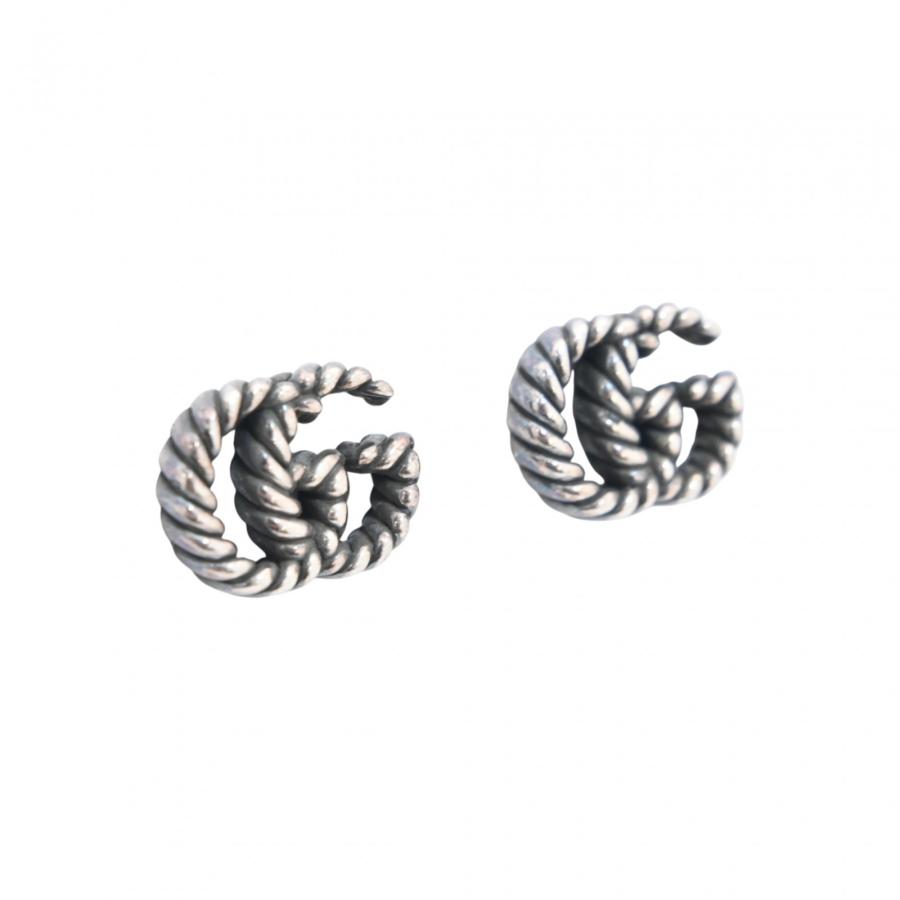 GUCCI（グッチ） 【中古】グッチ インターロッキングG ピアス Ag925