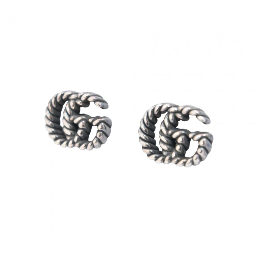 GUCCI（グッチ） 【中古】グッチ インターロッキングG ピアス Ag925
