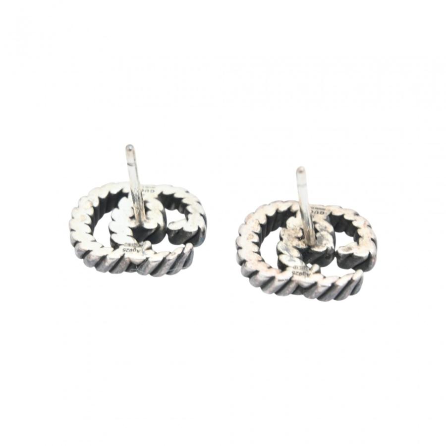 GUCCI（グッチ） 【中古】グッチ インターロッキングG ピアス Ag925