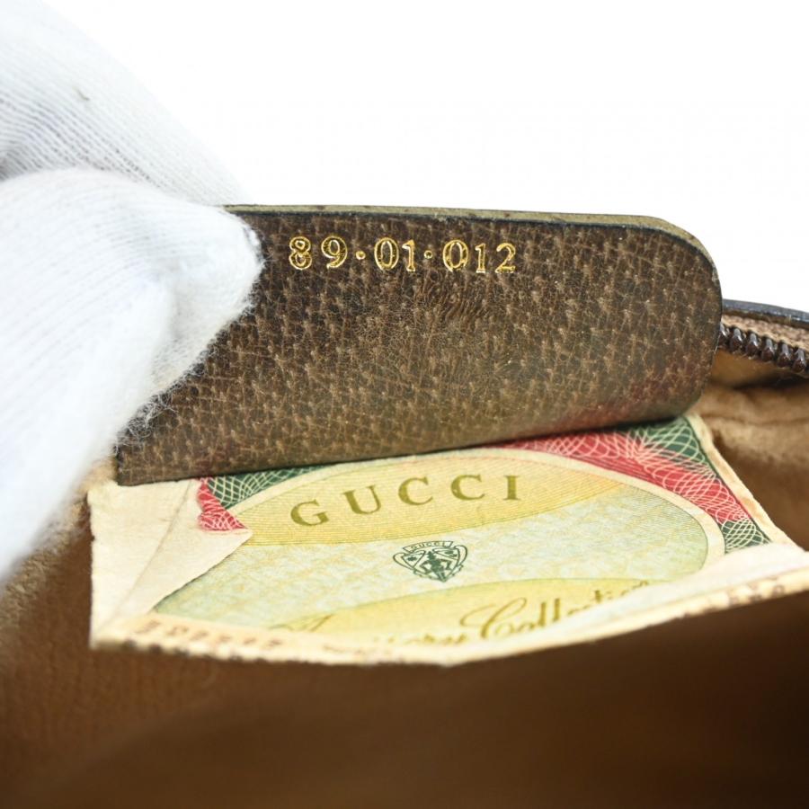 GUCCI（グッチ） 【中古】グッチ GGプラス シェリーライン ポーチ 小物