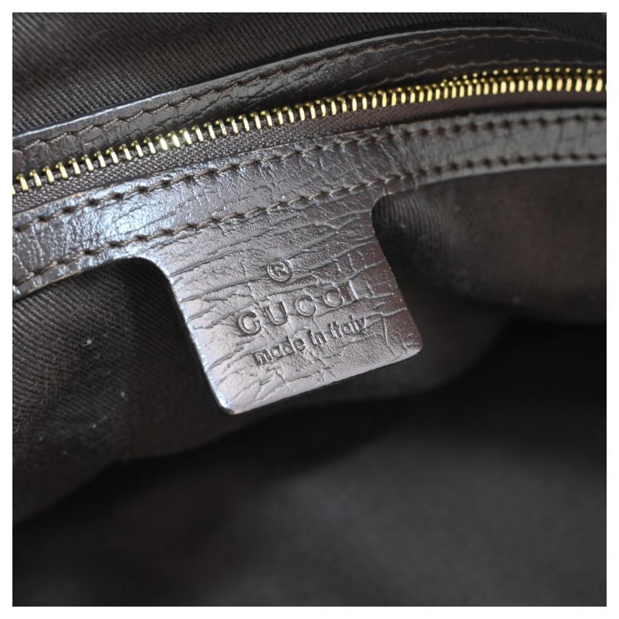 GUCCI（グッチ） 【中古】グッチ GGキャンバス シェリーライン トート