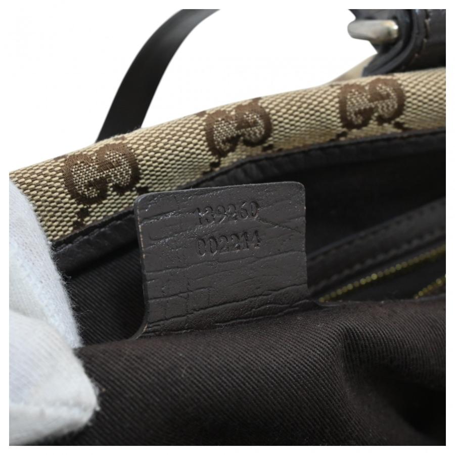 GUCCI（グッチ） 【中古】グッチ GGキャンバス シェリーライン トート
