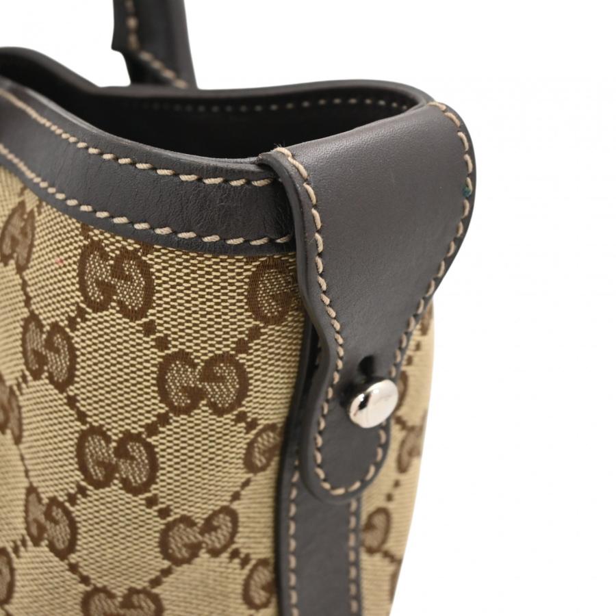 GUCCI（グッチ） 【中古】グッチ GGキャンバス トートバッグ ベージュ