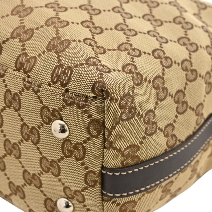 GUCCI（グッチ） 【中古】グッチ GGキャンバス トートバッグ ベージュ