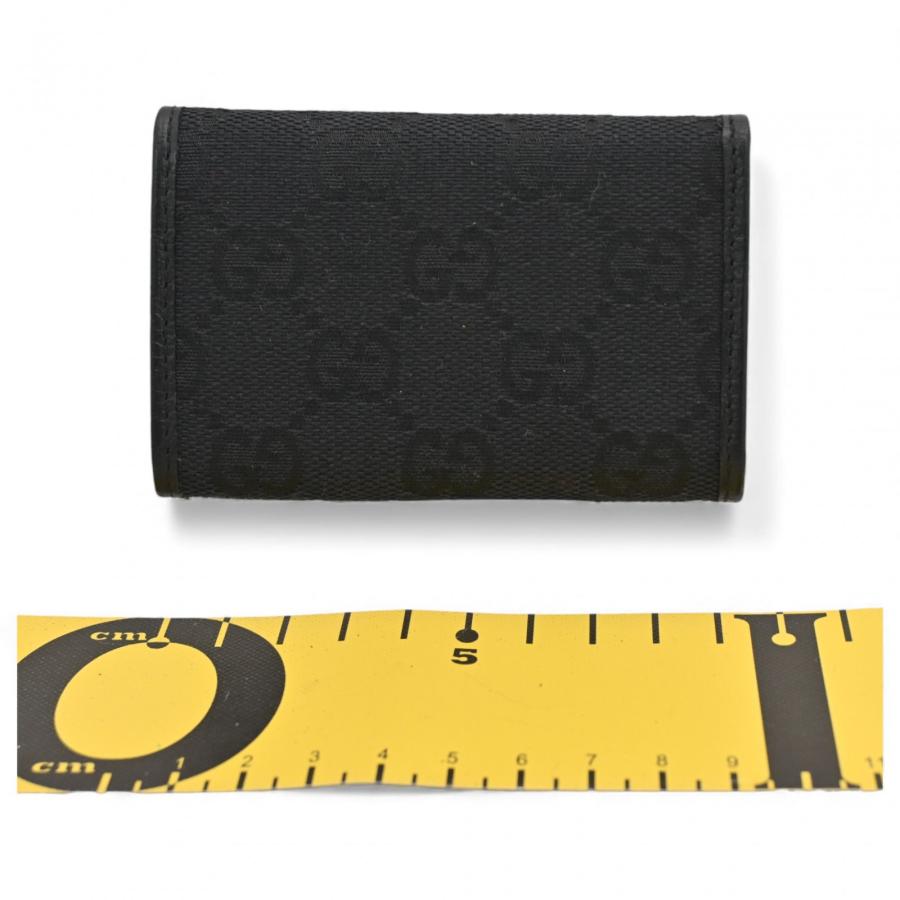 グッチ　バンブー　キーケース　ブラック　GUCCI GUCCI（グッチ） キーケース 6連 レディース アウトレット レザー