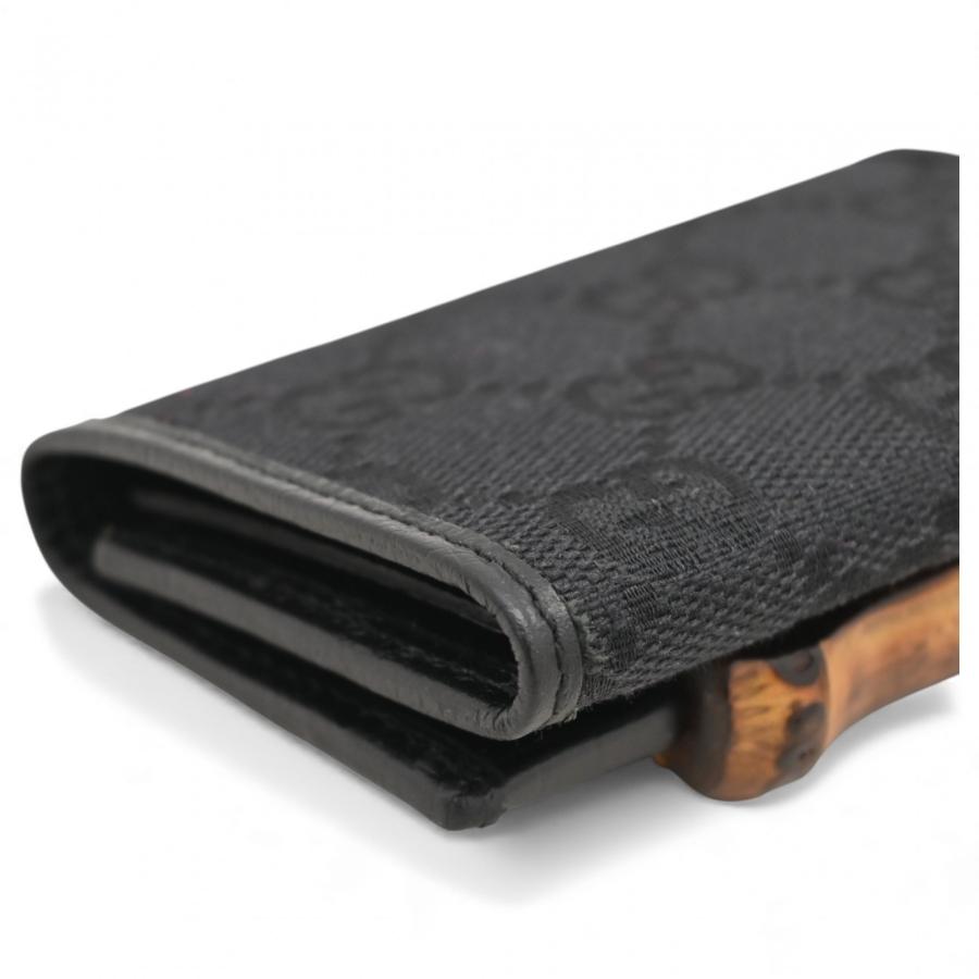 GUCCI バンブーキーケース 黒 GUCCI（グッチ） キーケース 6連 レディース アウトレット レザー