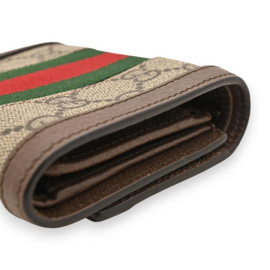 GUCCI（グッチ） GGスプリーム オフィディア シェリーライン 三つ折り