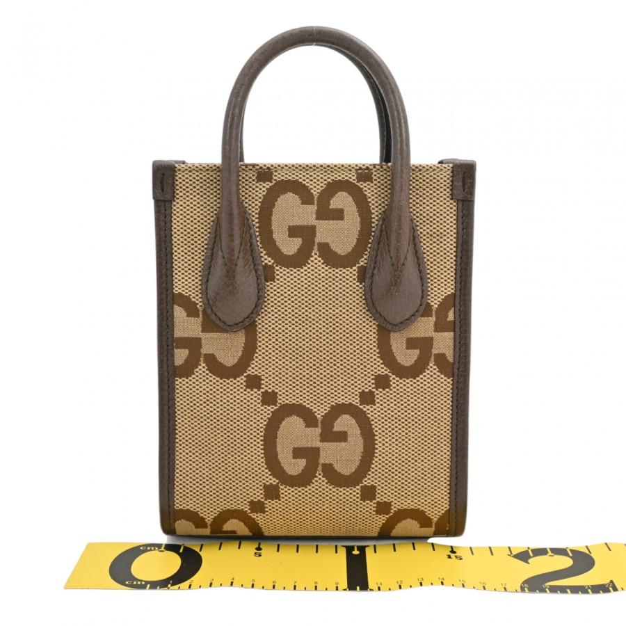 GUCCI（グッチ） 【中古】グッチ ジャンボGGキャンバス ミニトート