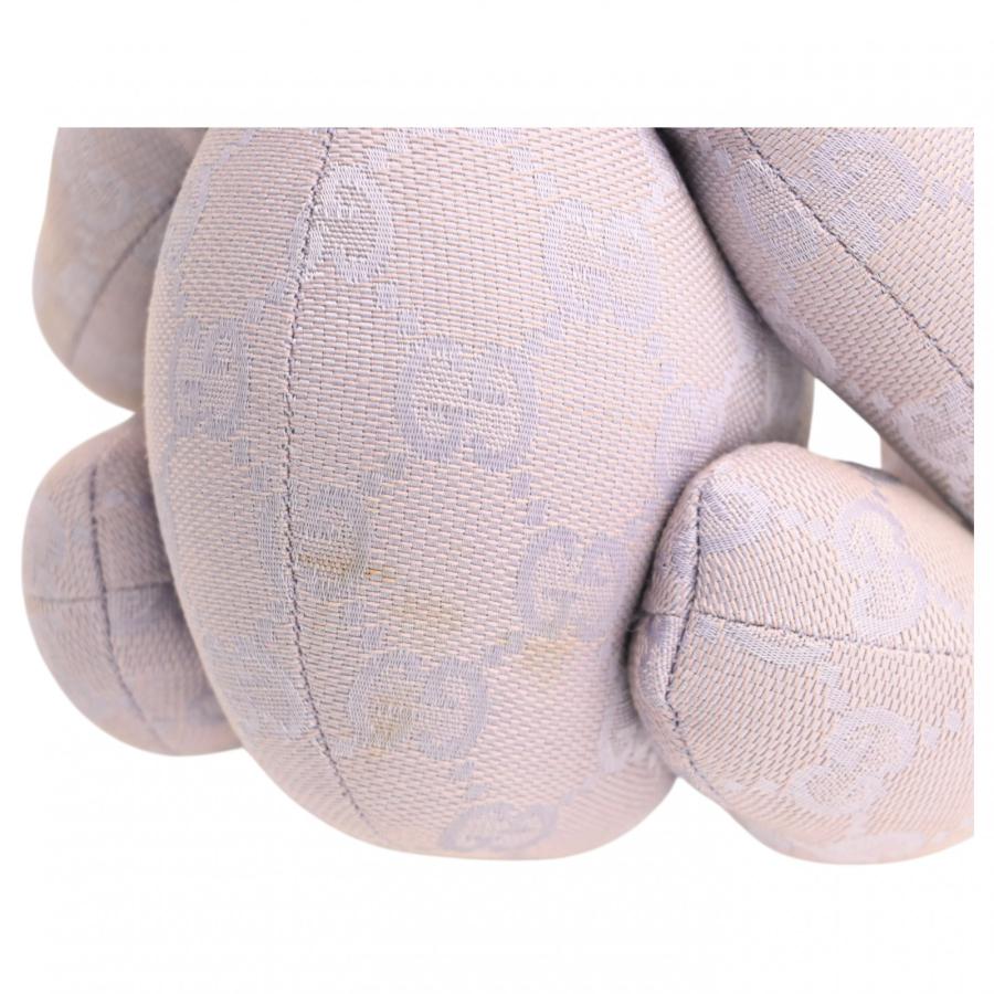 GUCCI（グッチ） GGキャンバス テディベア くま ぬいぐるみ Bランク