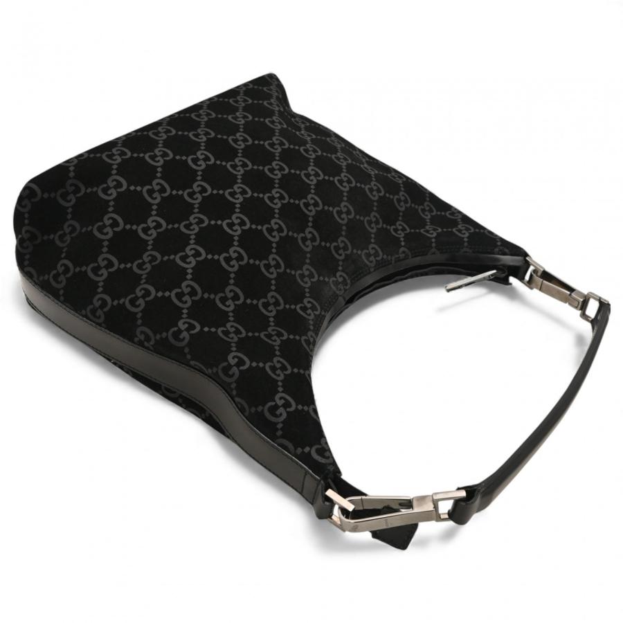GUCCI（グッチ） GGスエード ホーボーバッグ ワンショルダーバッグ