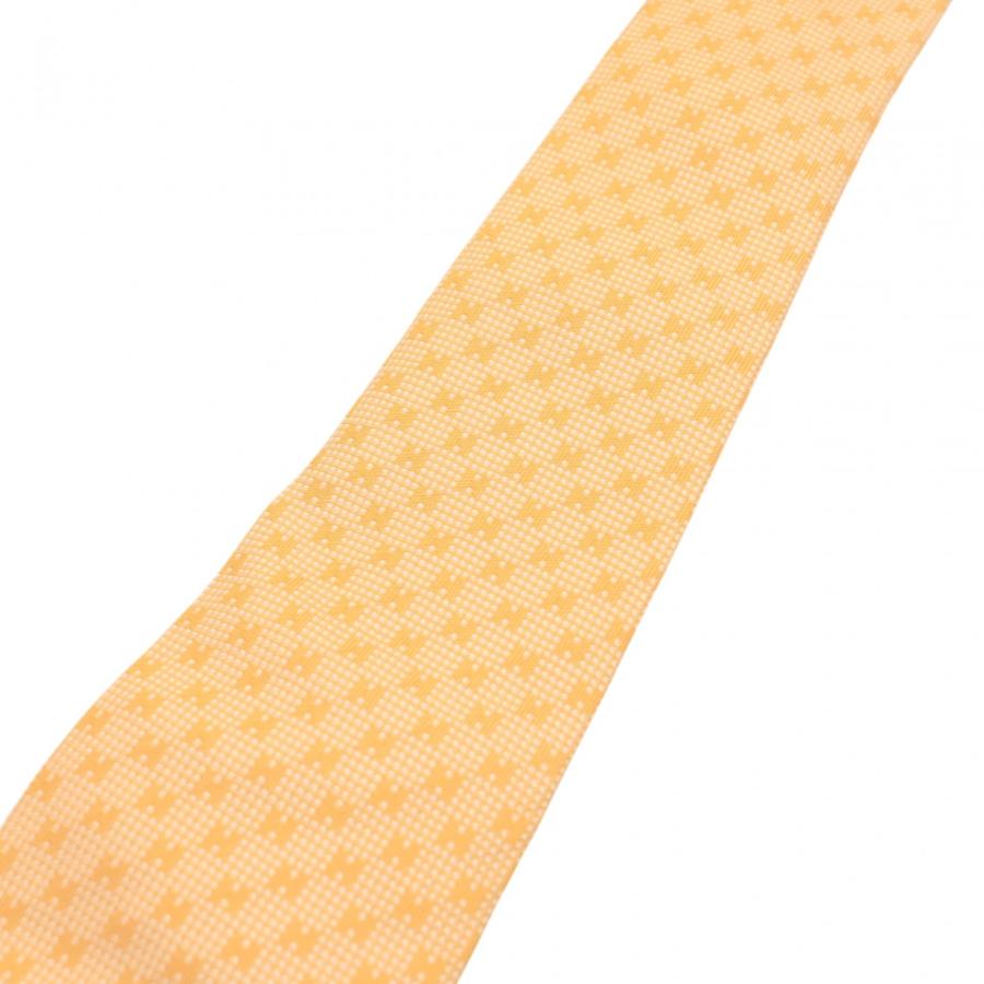 HERMES（エルメス） 【中古】エルメス Hロゴ ドット ネクタイ シルク