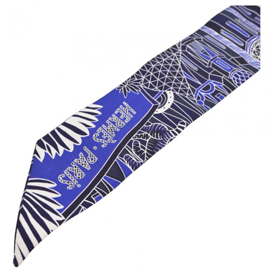 HERMES（エルメス） 【中古】エルメス アニマポリス ツイリー スカーフ