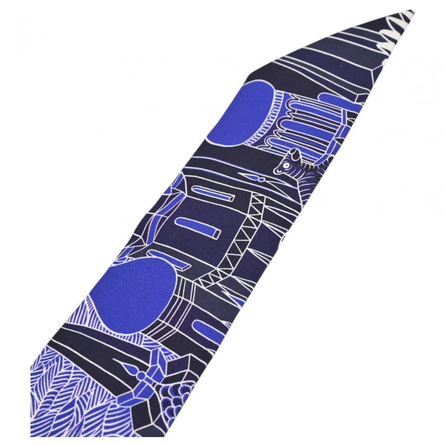 HERMES（エルメス） 【中古】エルメス アニマポリス ツイリー スカーフ