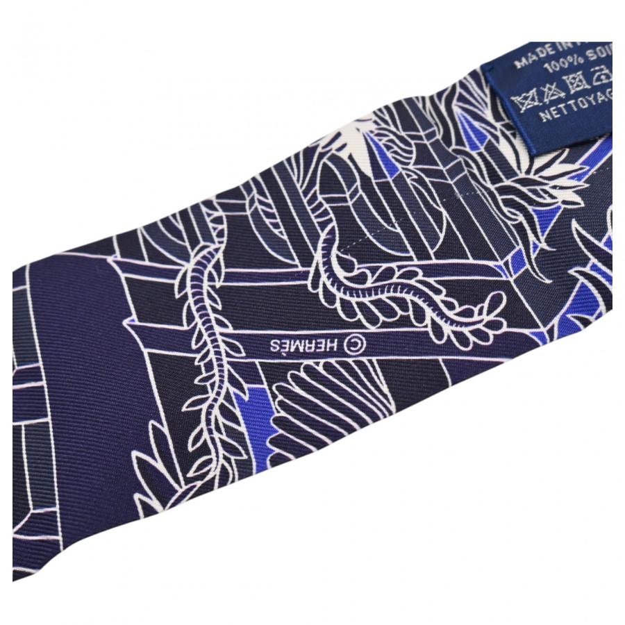 HERMES（エルメス） 【中古】エルメス アニマポリス ツイリー スカーフ