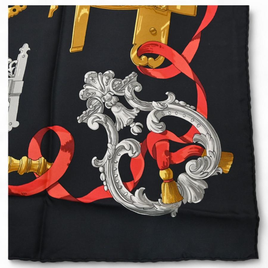 HERMES（エルメス） カレ90 スカーフ 鉄細工 FERRONNERIE Aランク