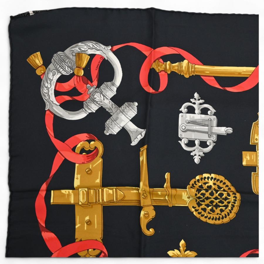 HERMES（エルメス） カレ90 スカーフ 鉄細工 FERRONNERIE Aランク