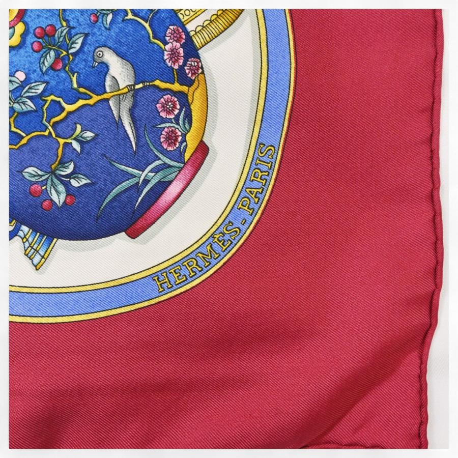 HERMES（エルメス） カレ90 Qu importe le flacon 香水瓶 スカーフ B