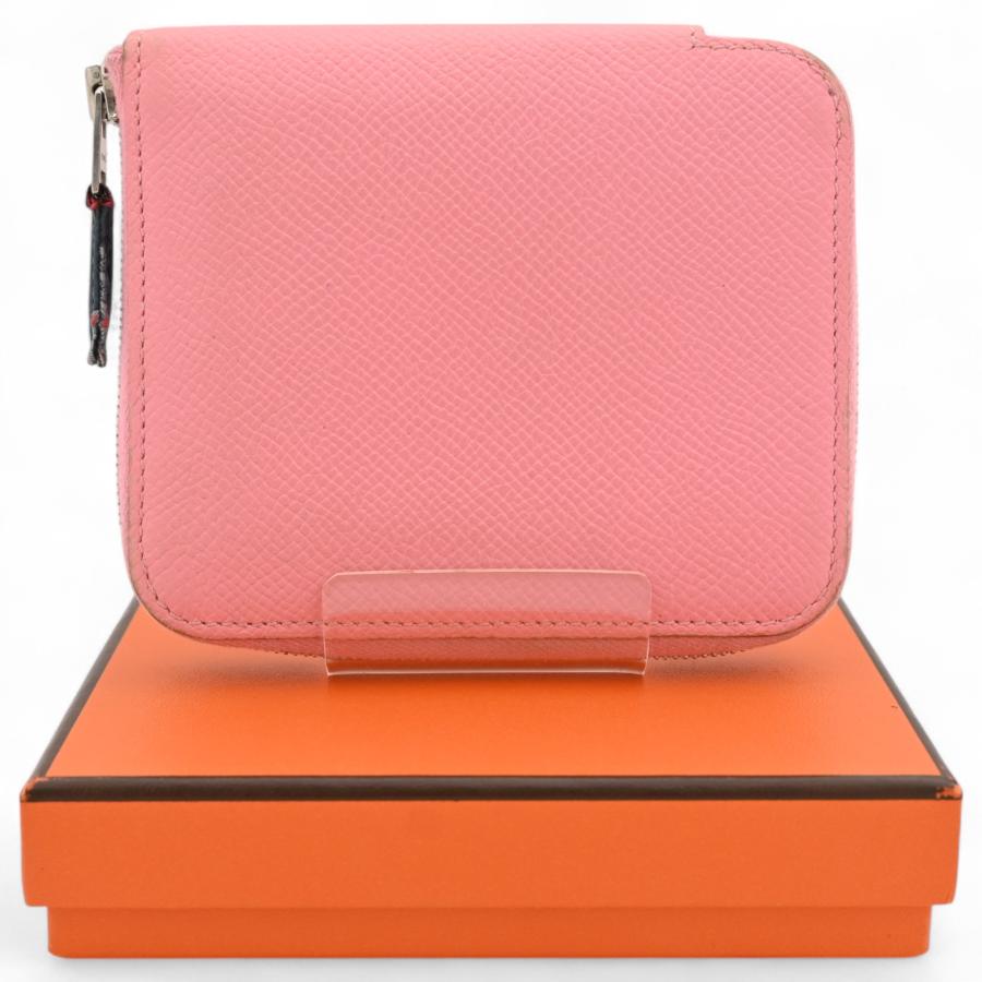 【極美品】HERMES エルメス　アザップ　シルクイン　コインケース　B刻印 HERMES エルメス コインケース アザップコンパクト シルクイン