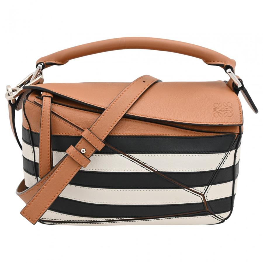 LOEWE（ロエベ） 【中古】ロエベ パズルバッグ スモール マリン