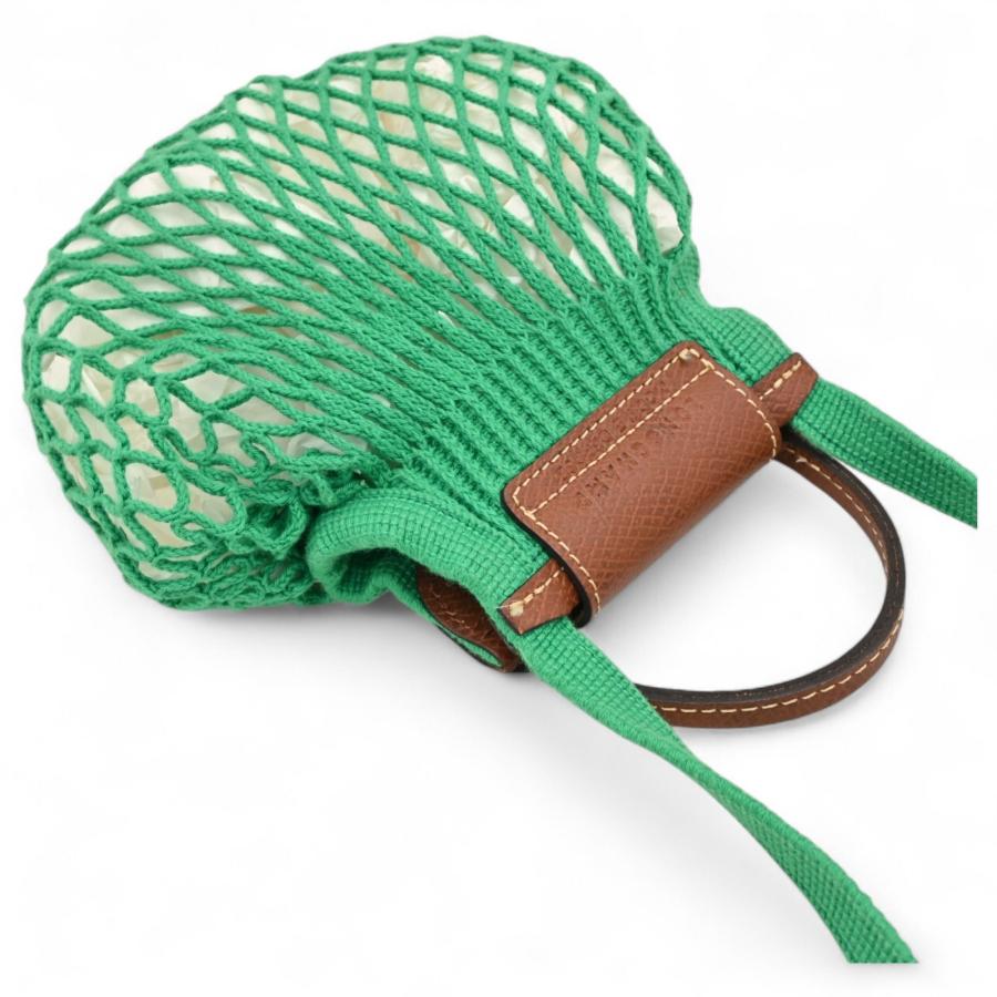 【未使用】ロンシャンLongchamp サントロペ　グリーン　ショルダーバッグ LONGCHAMP ロンシャン ショルダーバッグ ルプリアージュ フィレ