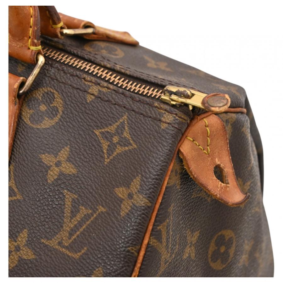 ルイヴィトン スピーディー30 ボストンバッグ モノグラム ブラウン LOUIS VUITTON オールドスピーディ30モノグラムボストン