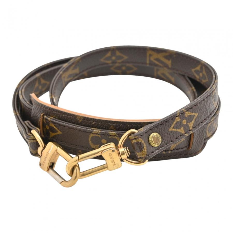 ルイヴィトン モノグラム ショルダーストラップ 単品 ゴールド金具 LOUIS VUITTON（ルイ・ヴィトン） 【中古】ルイヴィトン モノグラム
