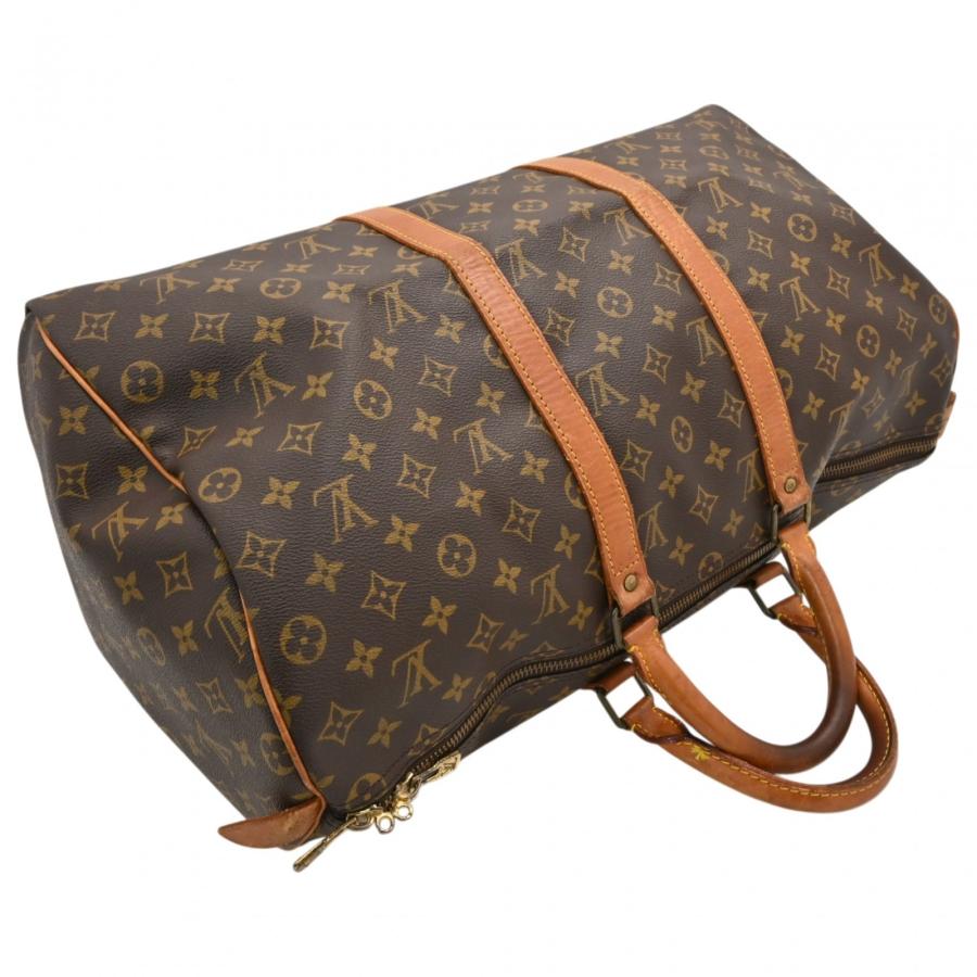 【美品】LOUISVUITTON ボストンバッグ キーポル50モノグラム　訳あり LOUIS VUITTON（ルイ・ヴィトン） 【中古】ルイヴィトン モノグラム