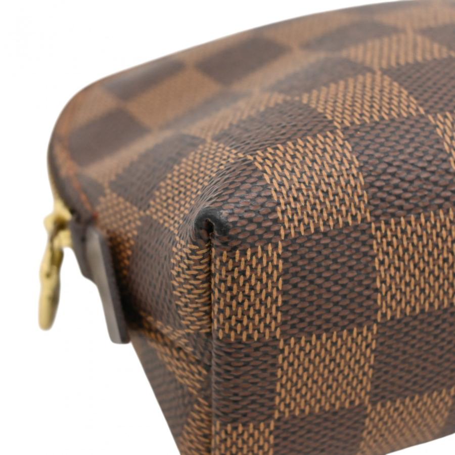 ルイヴィトン ポシェット コスメティック ポーチ ダミエエベヌ LOUIS VUITTON（ルイ・ヴィトン） 【中古】ルイヴィトン ダミエ