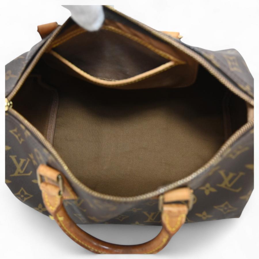 ルイヴィトン　ハンドバッグ　スピーディ30　モノグラム　ボストン クール♪ Louis Vuitton スピーディ・バンドリエール30 ソフト (Louis
