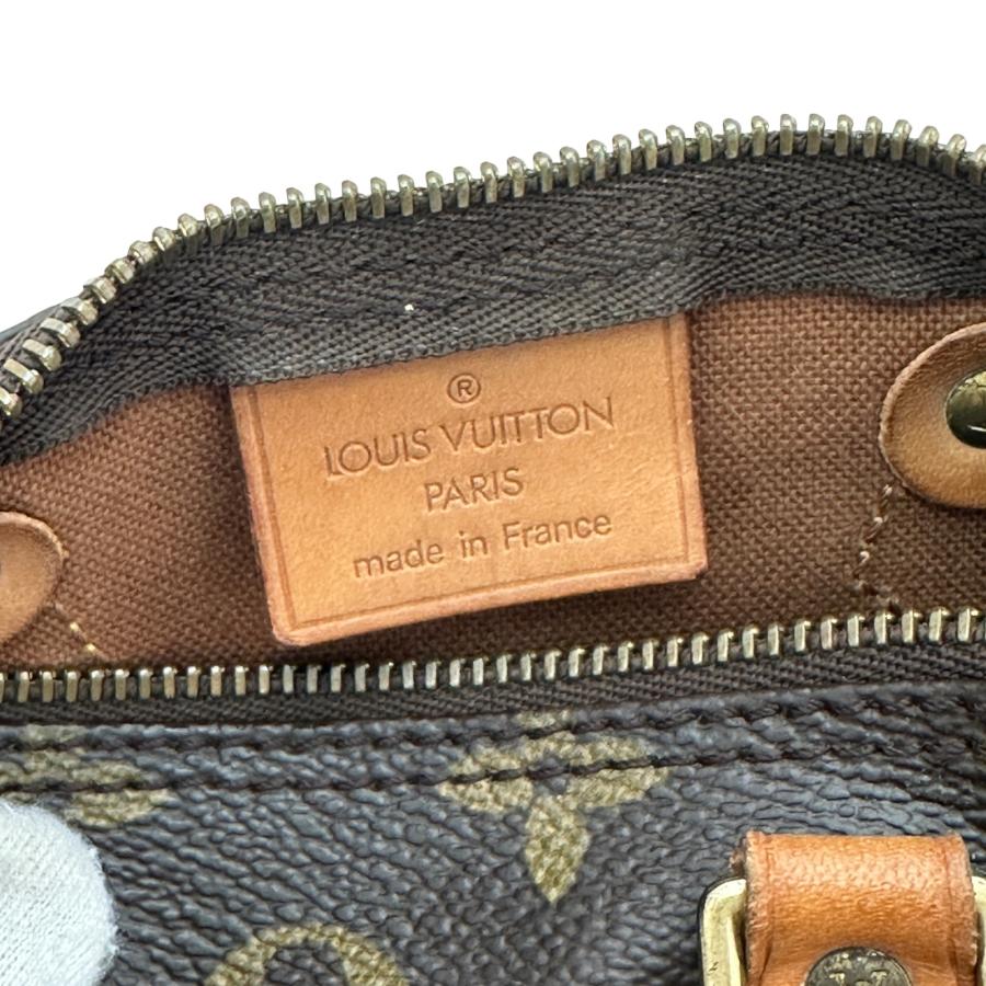 ルイヴィトン スピーディ モノグラム ハンドバッグ ミニボストン LOUIS VUITTON（ルイ・ヴィトン） 【中古】ルイヴィトン モノグラム