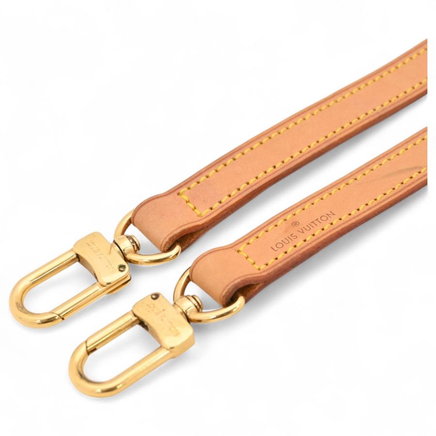 美品　LOUIS VUITTON ルイヴィトン　　ストラップ　肩紐　ヌメ革 LOUIS VUITTON ルイヴィトン ヌメ革 ショルダーストラップ＜新品