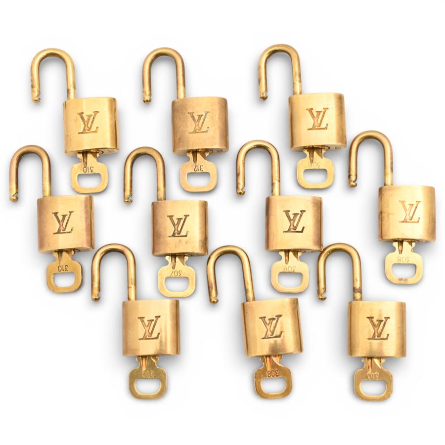 LOUIS VUITTON（ルイ・ヴィトン） カデナ 10点セット パドロック