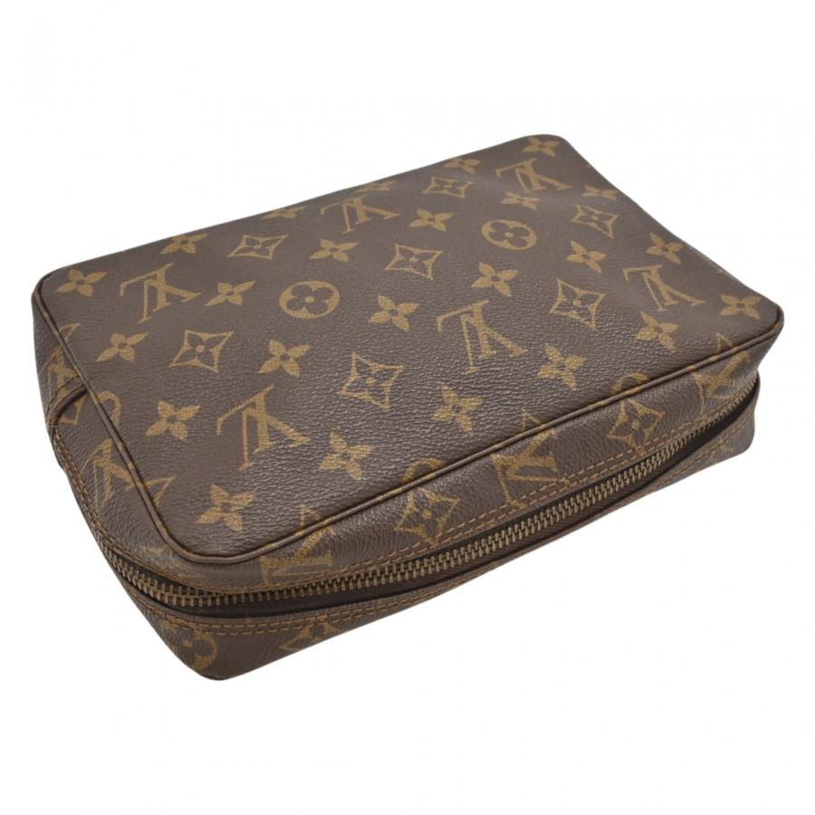 【鑑定済】ルイヴィトン モノグラムポーチ トゥルーストワレット23セカンドバッグ LOUIS VUITTON（ルイ・ヴィトン） 【中古】ルイヴィトン モノグラム