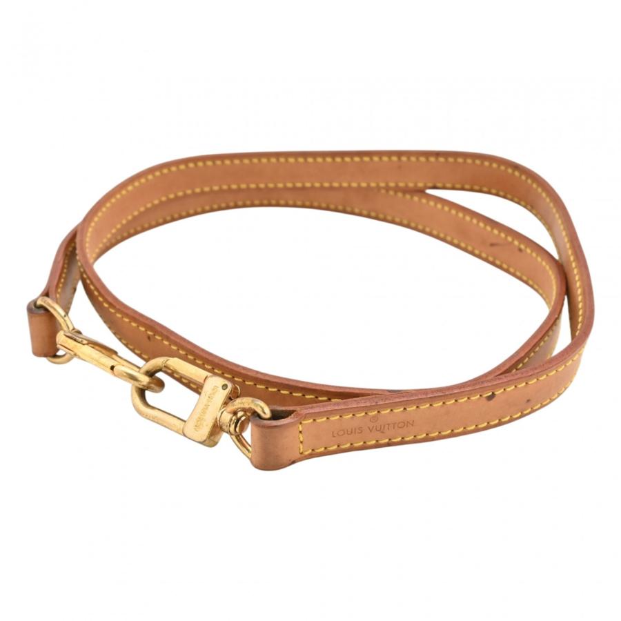 ルイヴィトン　レザー ボストンバック　ストラップ ゴールド金具 LOUIS VUITTON（ルイ・ヴィトン） 【中古】ルイヴィトン ヌメ革