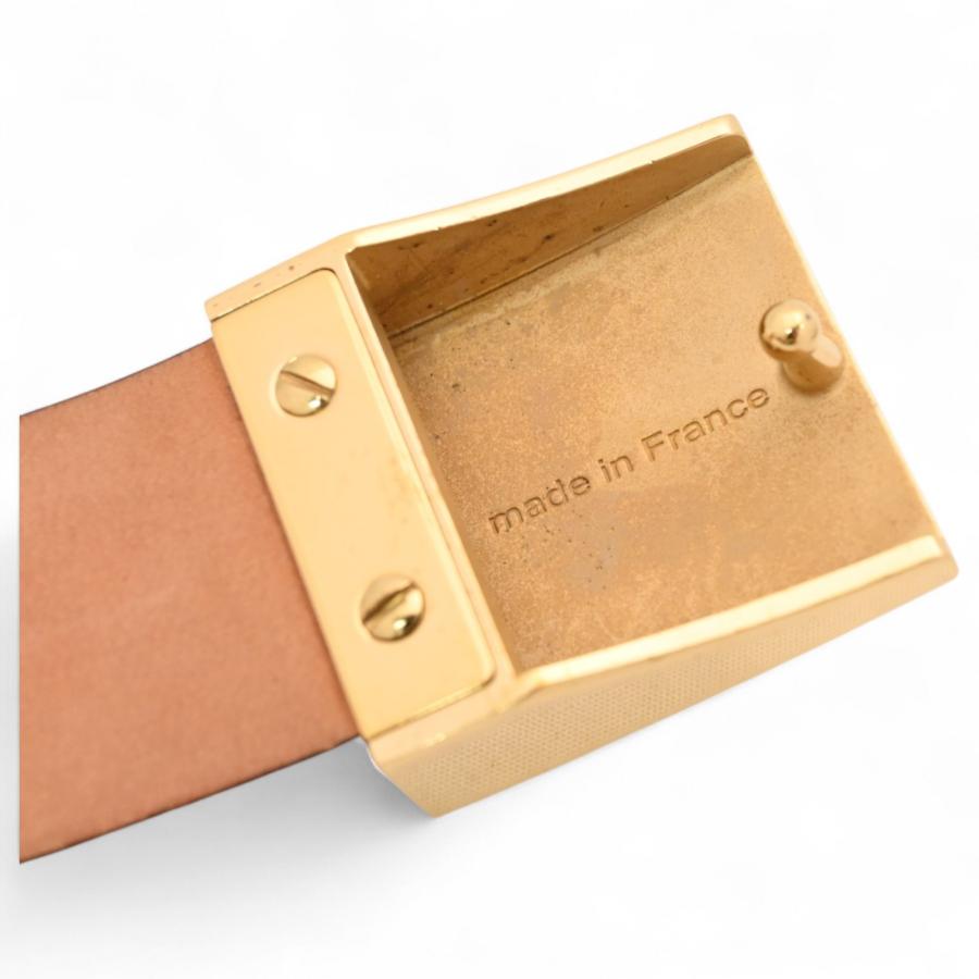 LOUIS VUITTON ルイヴィトン モノグラム サンチュールキャレ ベルト A  