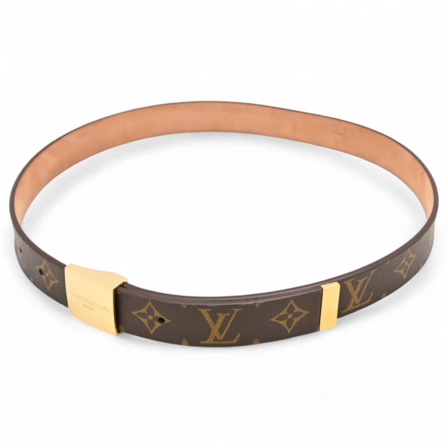 ルイヴィトン モノグラム サンチュールキャレ ベルト Aランク lv8028ee