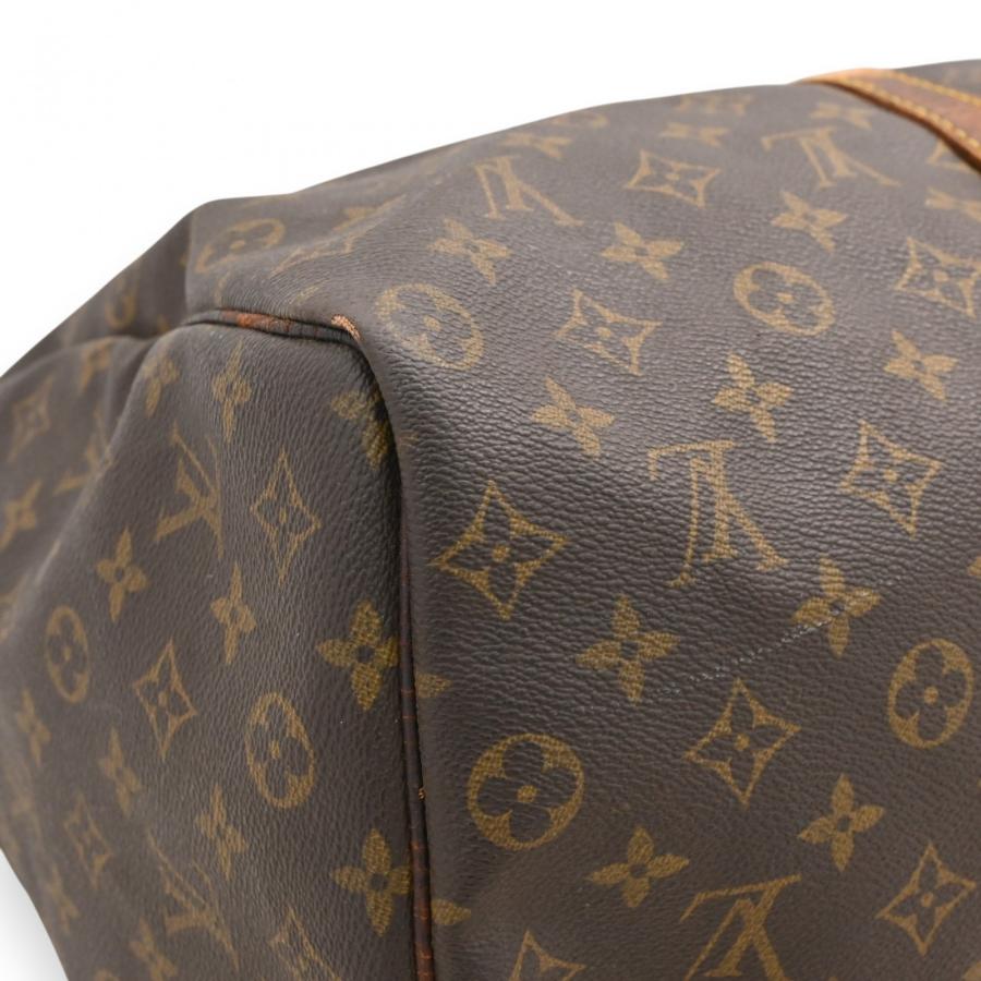 【鑑定済】 訳あり ルイヴィトン モノグラム ボストンバッグ キーポル 50 鑑定済】 訳あり ルイヴィトン モノグラム ボストンバッグ キーポル 50