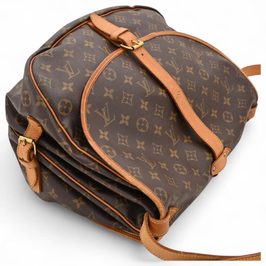 ルイヴィトン　ソミュール ルイヴィトン モノグラム ソミュール ショルダーバッグ Bランク