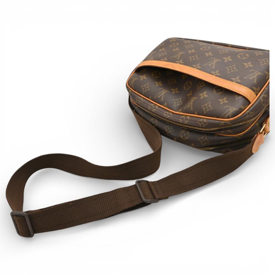 ルイヴィトン ショルダーバッグ リポーターPM モノグラム 鞄 ブラウン LOUIS VUITTON（ルイ・ヴィトン） モノグラム リポーターPM ショルダー