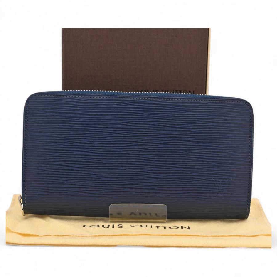 LOUIS VUITTON ルイヴィトン エピ インディゴブルー 長財布 B