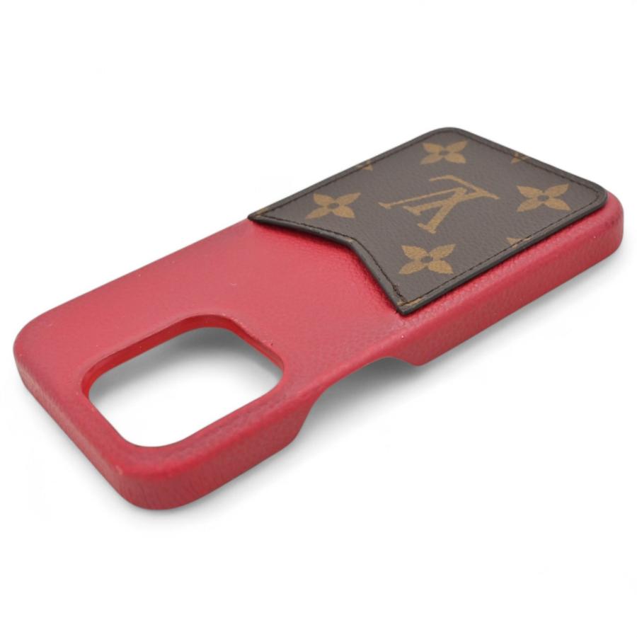 ルイヴィトン モノグラム バンパー iPhoneケース 13pro用 ルイヴィトン iPhone 13Pro ケース バンパー モノグラム レッド